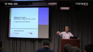 Effective Java talk Josh Bloch