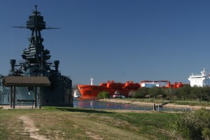 USS Texas and the tanker Bow Saga