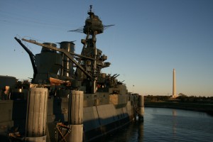 USS Texas and San Jacinto Monument